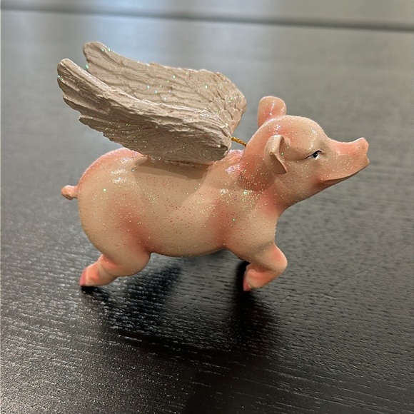 Kurt S Adler Flying Pig Ornament - Picture 5 of 9